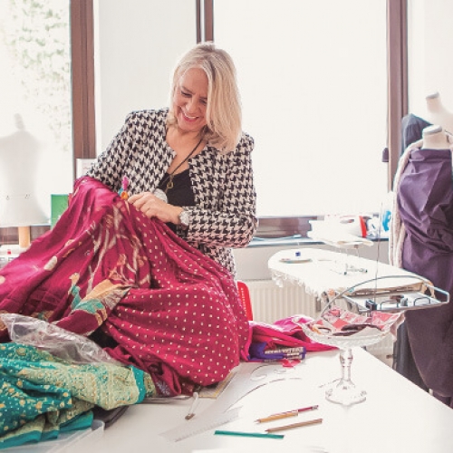Atelier Helga Maria Schatzlmayr - in Aktion